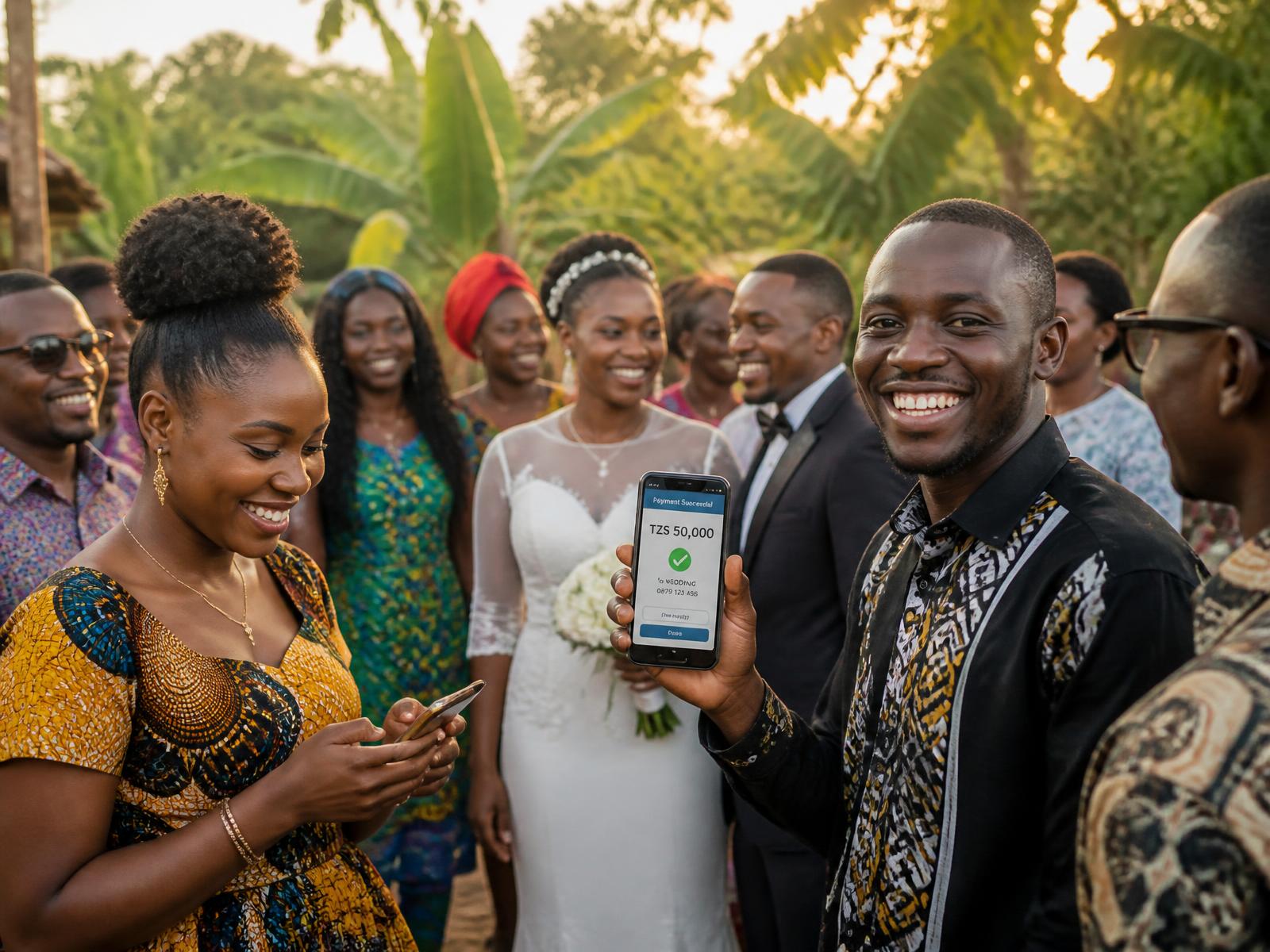Familia ya Kitanzania ikisherehekea mafanikio ya mchango wao